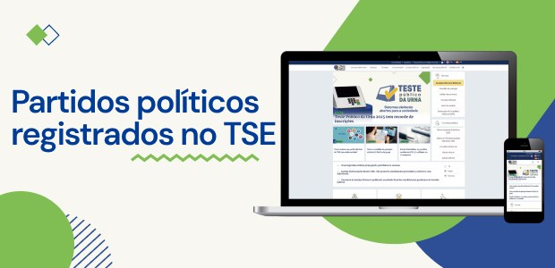Partidos políticos registrados no TSE - 28.07.2025 Partidos políticos registrados no TSE - 28.07.2025
