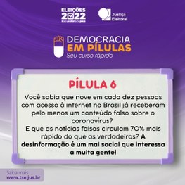 Pílulas da democracia