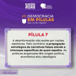 Pílulas da democracia