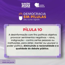 Pílulas da democracia