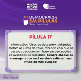 Pílulas da democracia