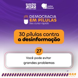 Pílulas da democracia