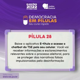 Pílulas da democracia