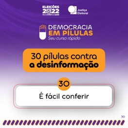 Pílulas da democracia