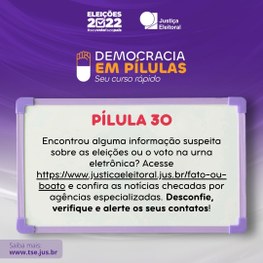 Pílulas da democracia