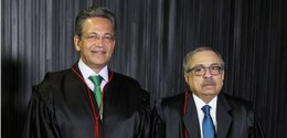 Posse dos ministros Og Fernandes como efetivo e Mauro Campbel como substituto 