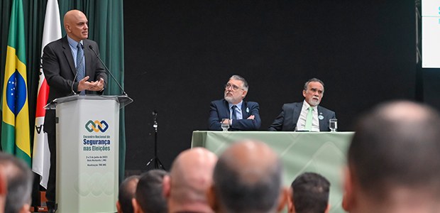 Presidente do TSE abre evento sobre segurança nas eleições no TRE-MG - 02.06.2023