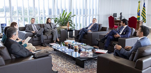 Reuni&oacute;n del TSE con representantes de Meta en Brasilia el 15 de octubre de 2026