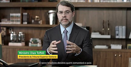 Pronunciamento Ministro Dias Toffoli 2º turno Eleições 2014.