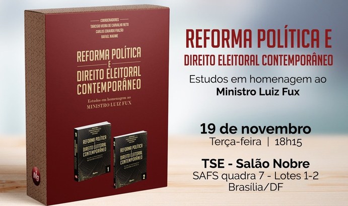 REFORMA POLÍTICA E DIREITO ELEITORAL CONTEMPORÂNEO EM 12.11.2019. REFORMA POLÍTICA E DIREITO ELEITORAL CONTEMPORÂNEO.