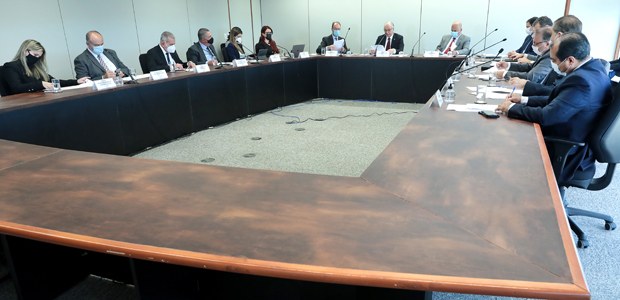 Reunião com os presidentes dos TREs da Região Sudeste.