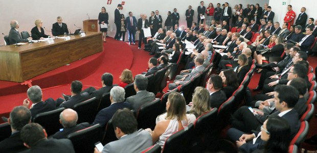 Reunião com presidentes, corregedores dos TREs