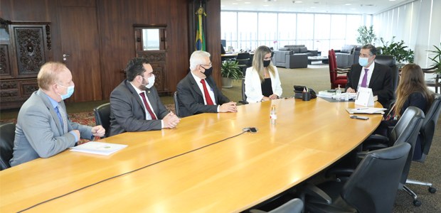 Reunião presidente do TSE, ministro Barroso, com parlamentares - 24.05.2021