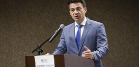 Secretário-Geral da Presidência: Murilo Salmito Nolêto durante palestra no Ministério da Defesa ...