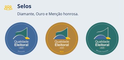 Selo qualidade eleitoral 2025