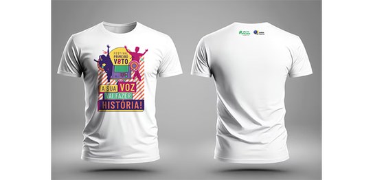 Semana do Jovem Eleitor começa nesta segunda-feira (18) camiseta2 18.03.2024