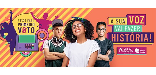 Semana do Jovem Eleitor começa nesta segunda-feira (18) cartaz 18.03.2024