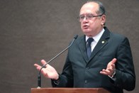 Seminário de reforma política no TSE Ministro Gilmar Mendes durante o seminário de reforma política no TSE