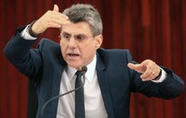 Seminário de reforma política no TSE Senador Romero Jucá durante o seminário de reforma política no TSE