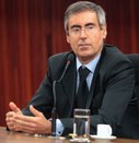 Seminário de reforma política no TSE Ex-ministro Arnaldo Versiani durante o seminário de reforma política no TSE