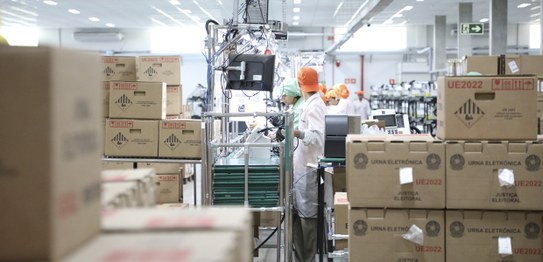 Série Como Nasce uma urna - Produção de urnas eletrônicas - 14.05.2024