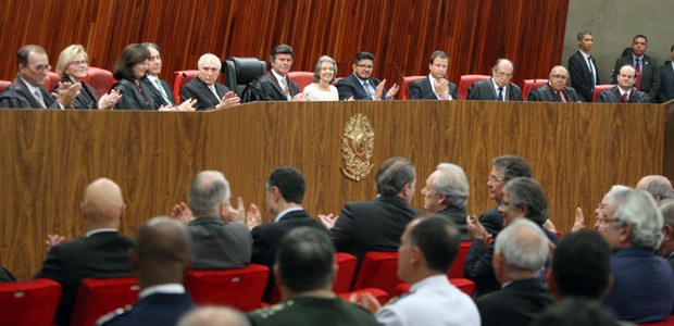 Sessão de posse do ministro Luiz Fux como presidente e da ministra Rosa Weber como vice-presiden...