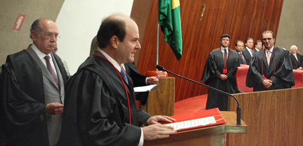Sessão de posse do ministro Tarcisio Vieira