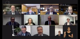 Sessão plenária do TSE - 06.06.2023 - Reprodução youtube da Justiça Eleitoral Sessão plenária do TSE - 06.06.2023 - Reprodução youtube da Justiça Eleitoral