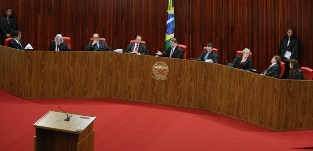 Sessão plenária do TSE