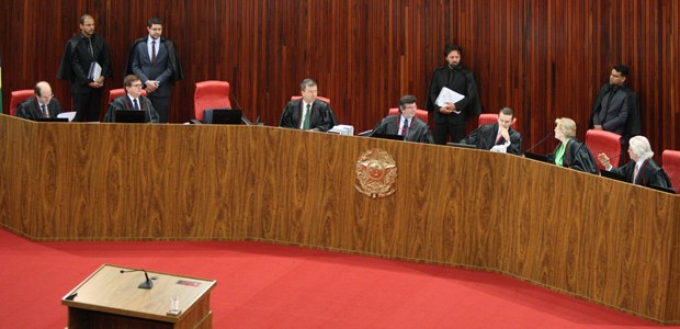 Sessão plenária do TSE em 13.06.2017 Sessão plenária do TSE