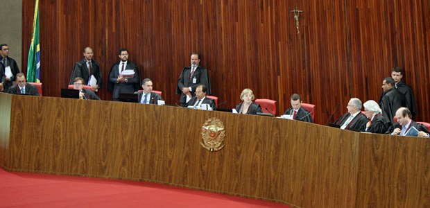 Sessão plenária do TSE em 22.08.2017 Sessão plenária do TSE