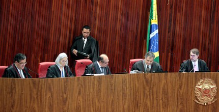 Sessão plenária jurisdicional do TSE