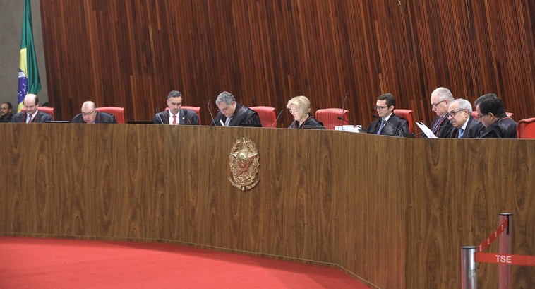 Sessão plenária jurisdicional do TSE em 22.10.2019 Sessão plenária jurisdicional do TSE