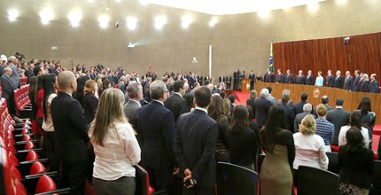 Sessão solene comemorativa aos 70 anos de reinstalação da Justiça Eleitoral