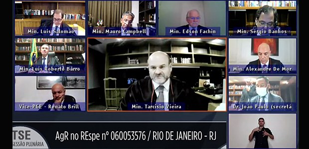 Sessão virtual do TSE - 27.04.2021 Sessão virtual do TSE - 27.04.2021
