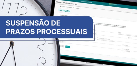 Suspensão de prazos processuais