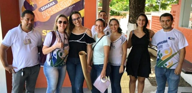TRE-MA - Teresa de Fátima , mesária voluntária há oito eleições, em 08.02.2021 TRE-MA - Teresa de Fátima , mesária voluntária há oito eleições