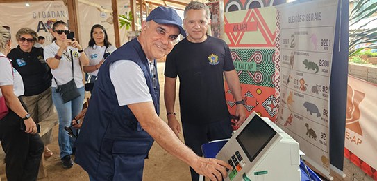 TRE Amapá leva serviços eleitorais e ações educativas a comunidades indígenas de Oiapoque 17.06....