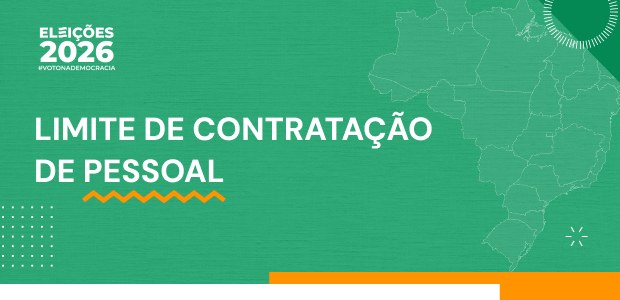TSE divulga limites de contratação de pessoa