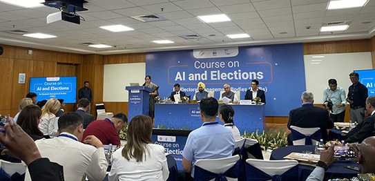TSE participa de Curso sobre IA na Índia 13.07.2026
