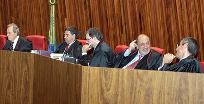 Plenário em Sessão do TSE Plenário em Sessão do TSE.