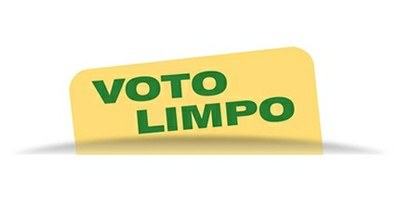 Logomarca da campanha "Voto Limpo".