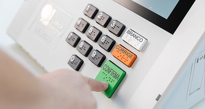 Urna eletrônica - acessibilidade 2025