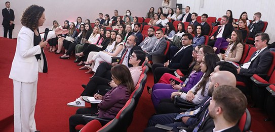 Visita de estudantes ao TSE - Foto: Antonio Augusto/Secom/TSE - 12.09.2023