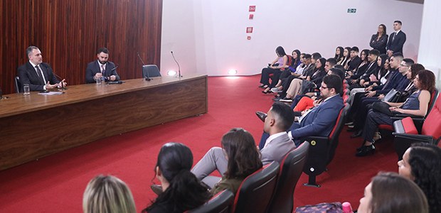 Visita estudantes da Universidade Católica de Brasília - Foto: Antonio Augusto/Secom/TSE - 05.09.2023