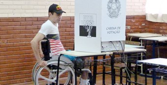 voto a pessoas com deficiência em 21/01/2014