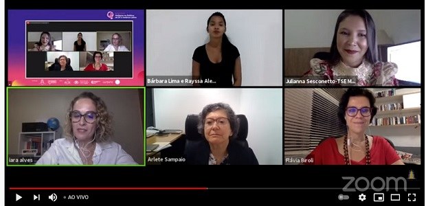 Webinar Mulher na Política: do DF à América Latina em 01.09.2021