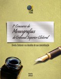 1º Concurso de monografias do TSE