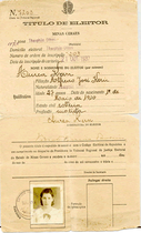 Quinto título eleitoral - 1932. Decreto 21.076 – 24.02.1932