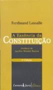 Capa do livro "A essência da Constituição". 
